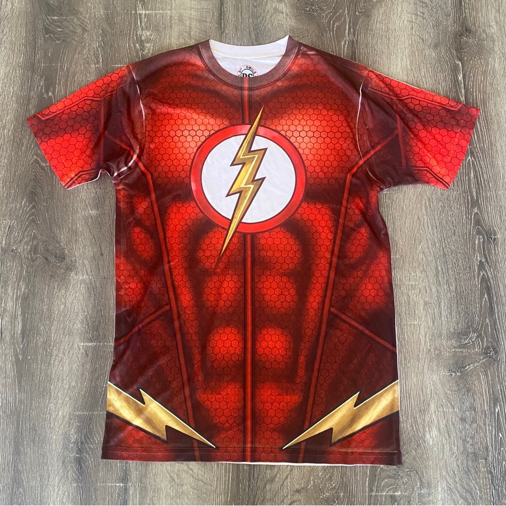 DC Comics The Flash Costume Cosplay Muscle Tee